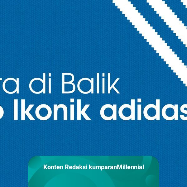 Logo adidas store garis 3